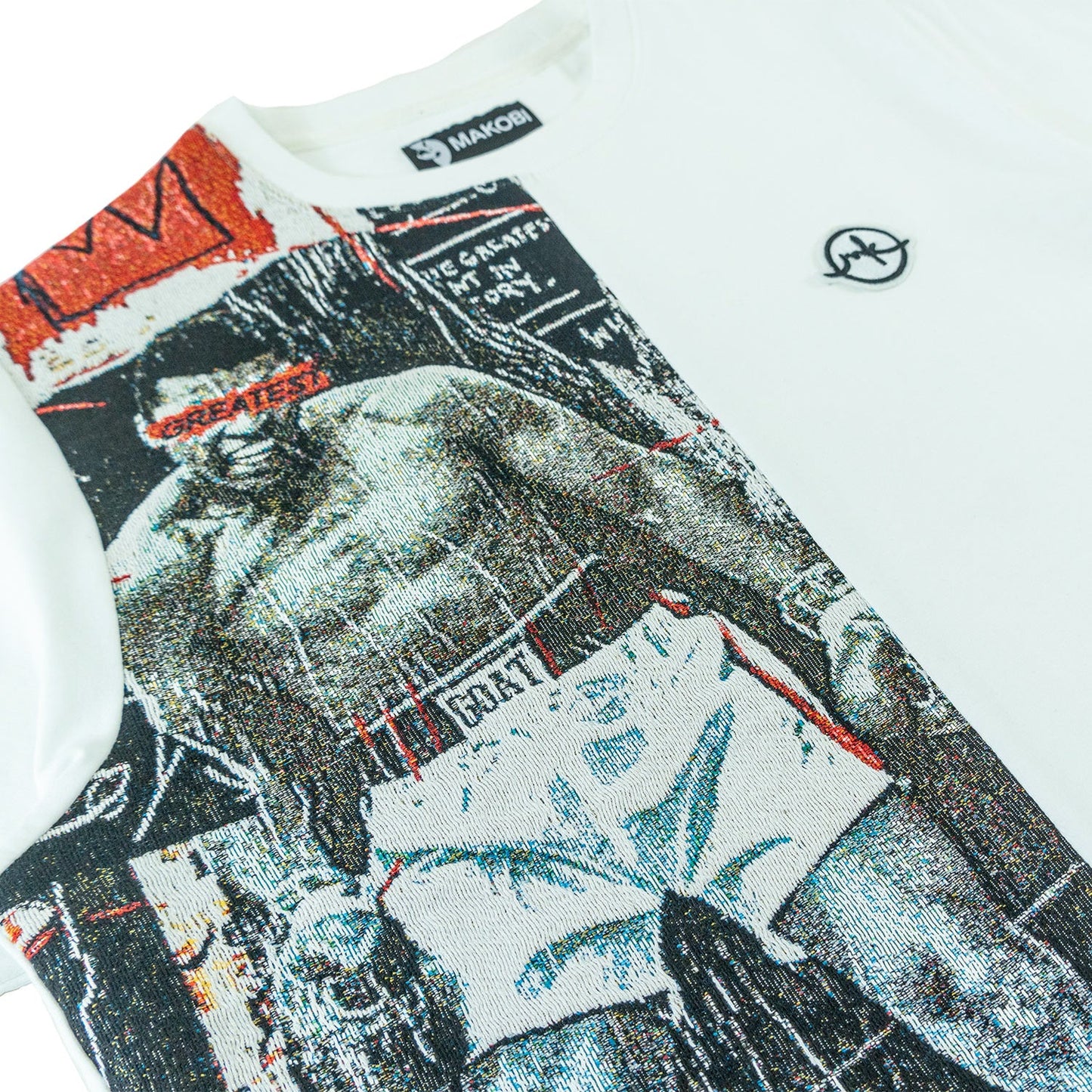 TEEK - M194 Makobi Mohadi Tee - White TOPS TEEK MJ