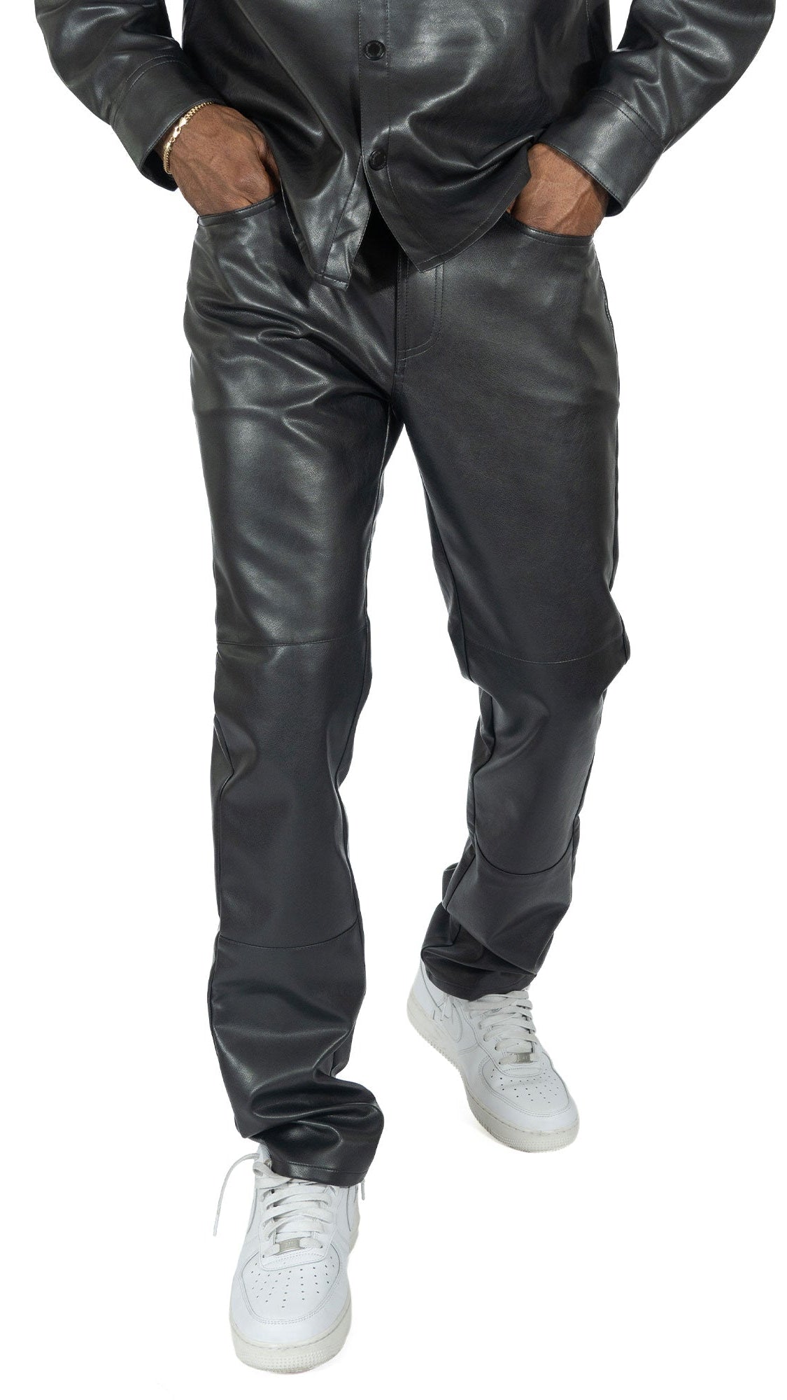 TEEK - M1987 Romano Vegan Leather Pants PANTS TEEK MJ 32/32