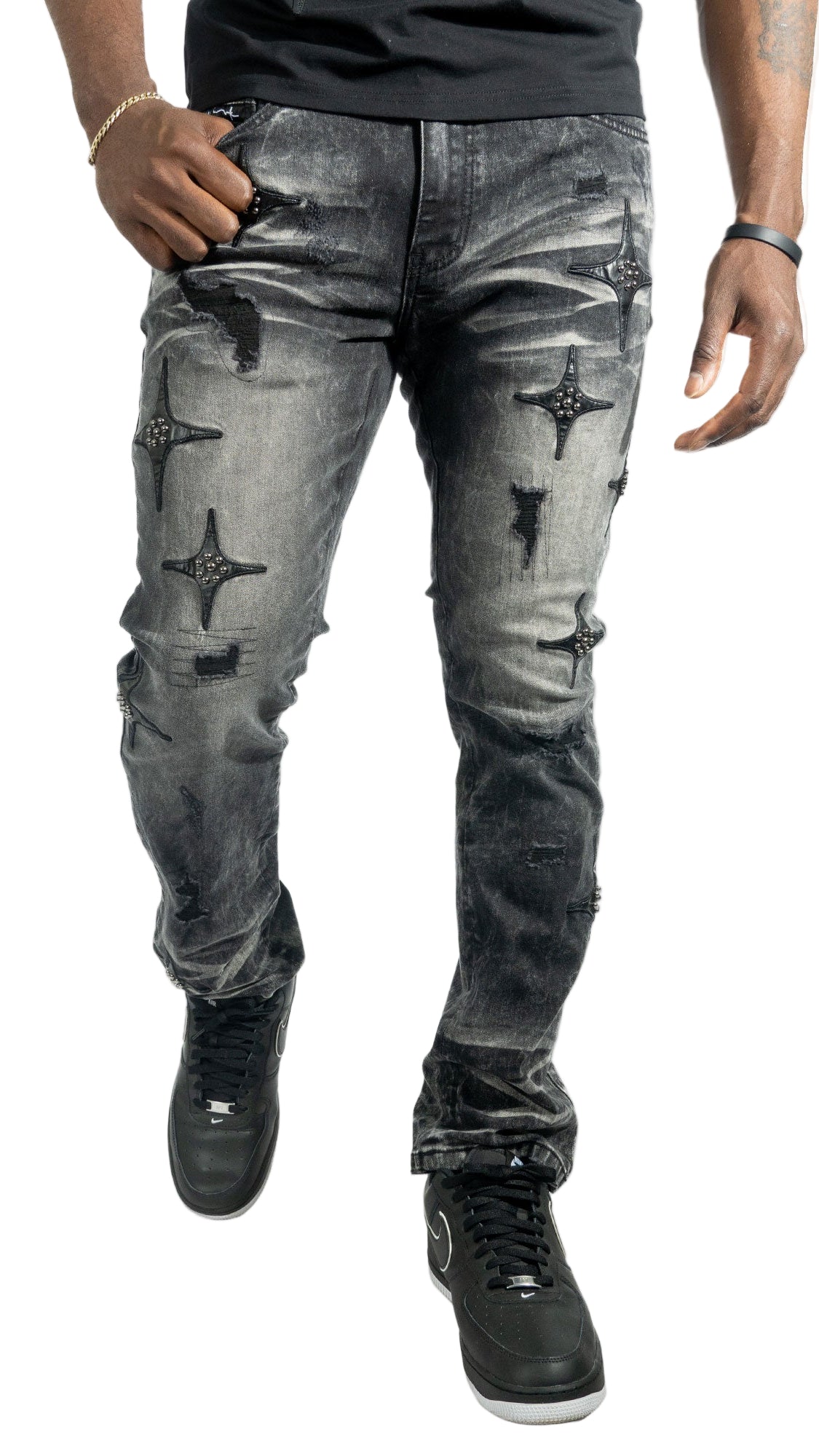 TEEK - Jeans | M1998 Bottega Pants - Black JEANS TEEK MJ