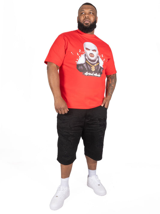 TEEK - M332 Grind Mode Tee - Red TOPS TEEK MJ