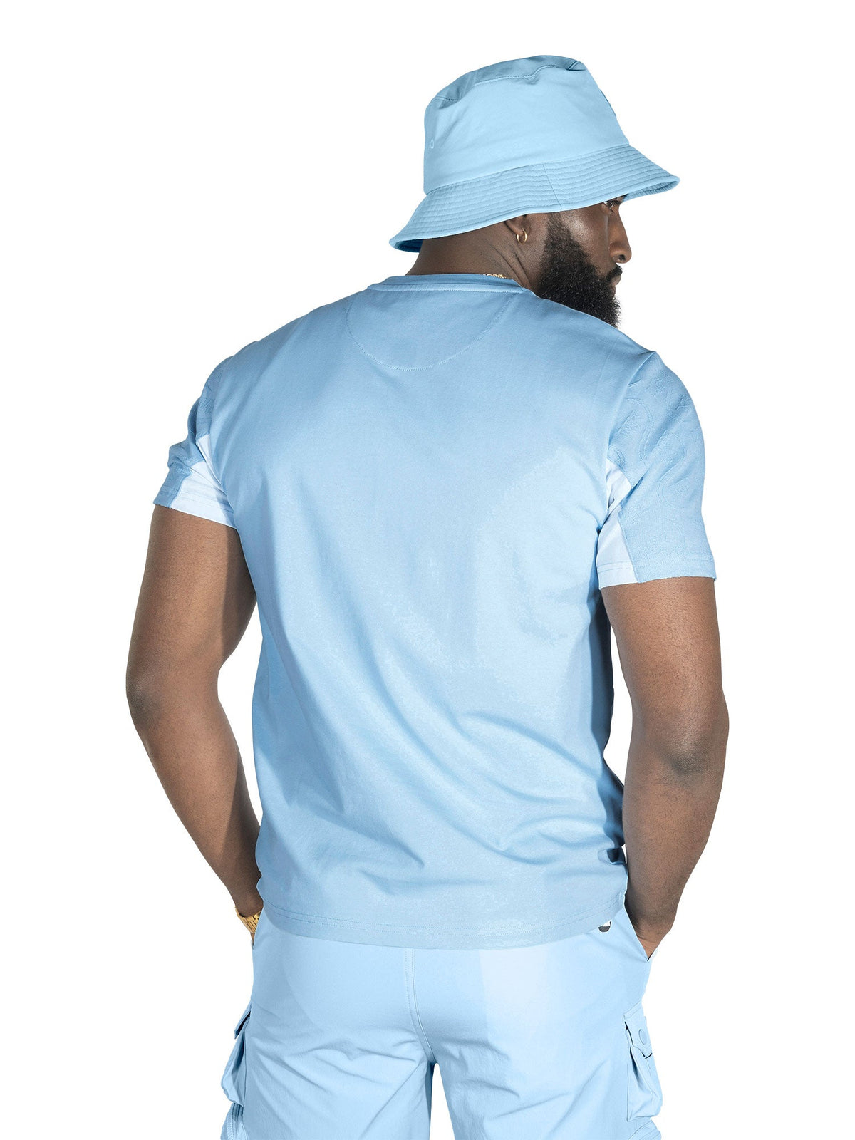 TEEK - M343 Amato Tee - Blue TOPS TEEK MJ