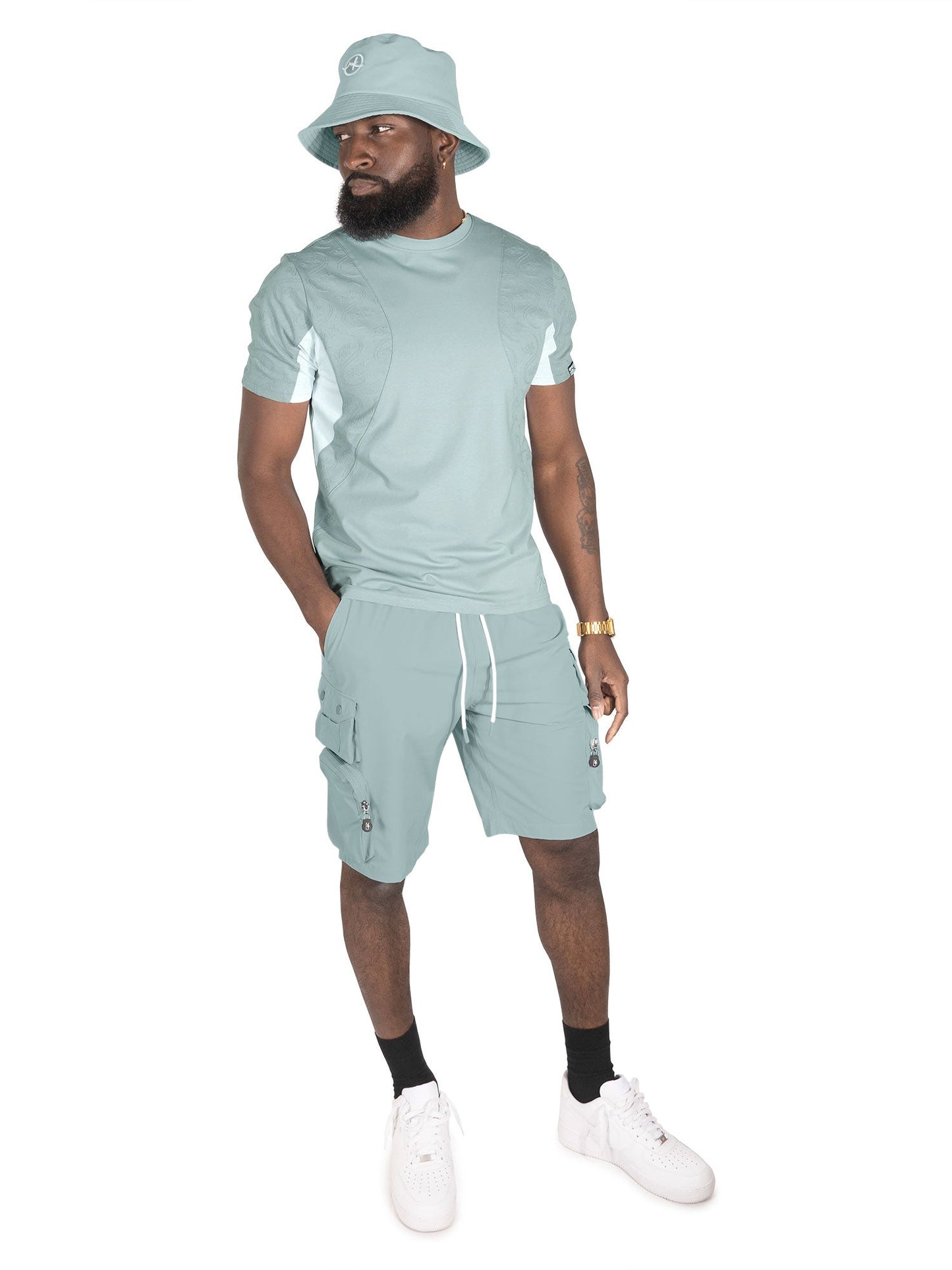 TEEK - M343 Amato Tee - Teal TOPS TEEK MJ