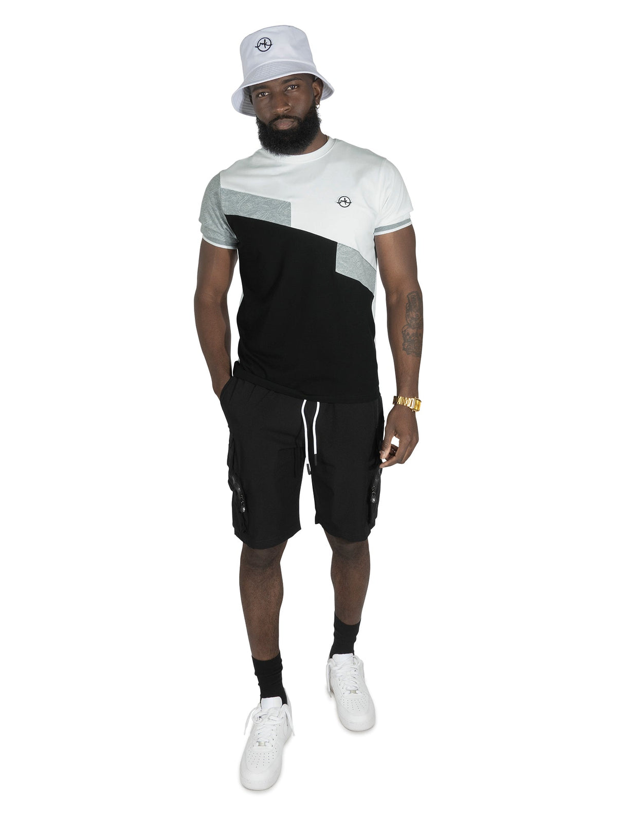 TEEK - M347 Lombardi Tee - Black TOPS TEEK MJ