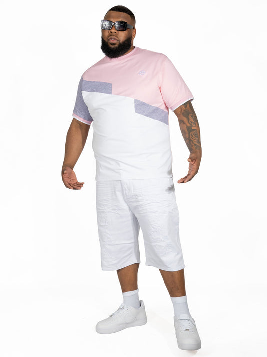 TEEK - M347 Lombardi Tee - Pink TOPS TEEK MJ