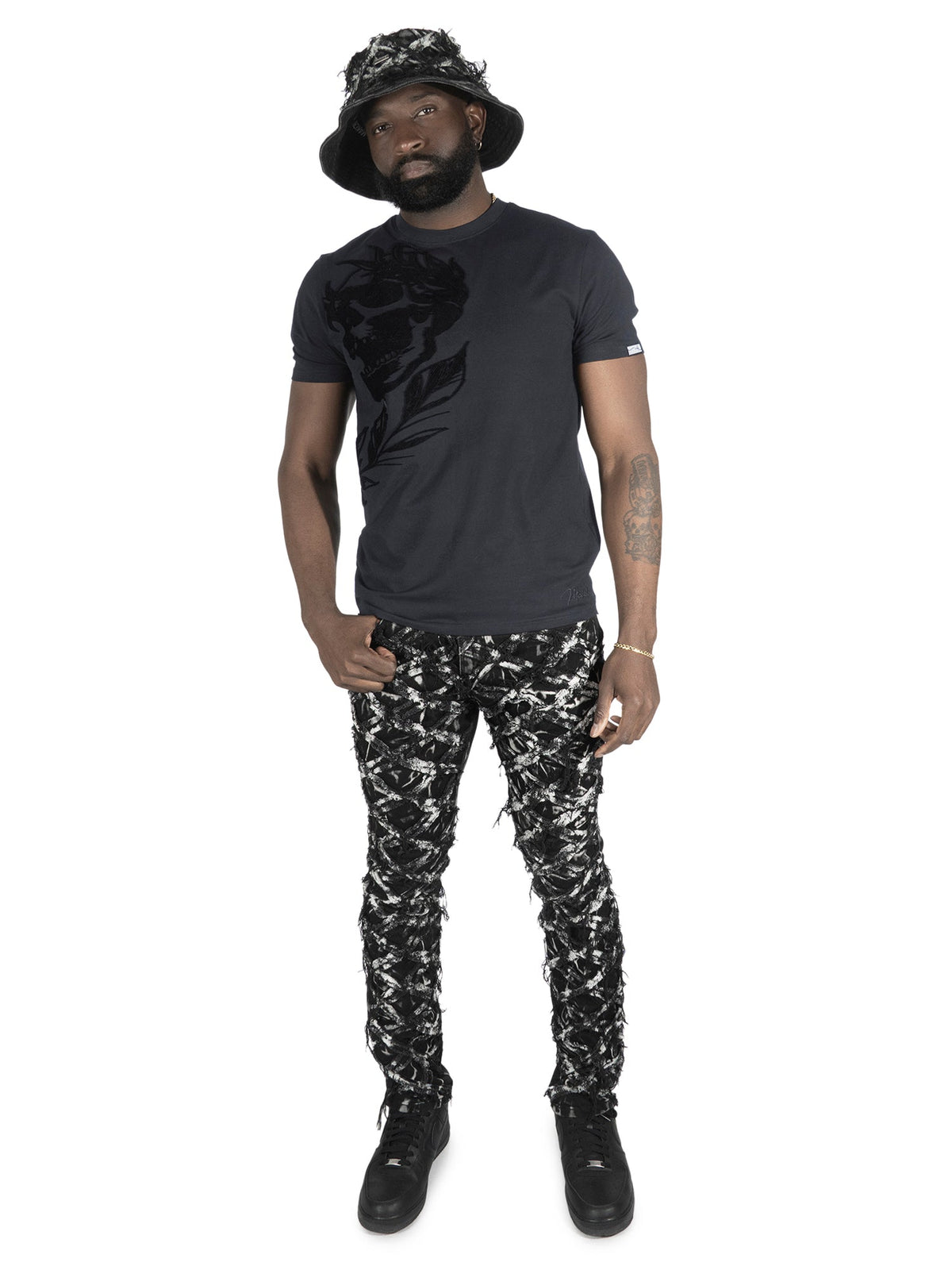 TEEK - Tee | M361 De Luca - Black TOPS TEEK MJ