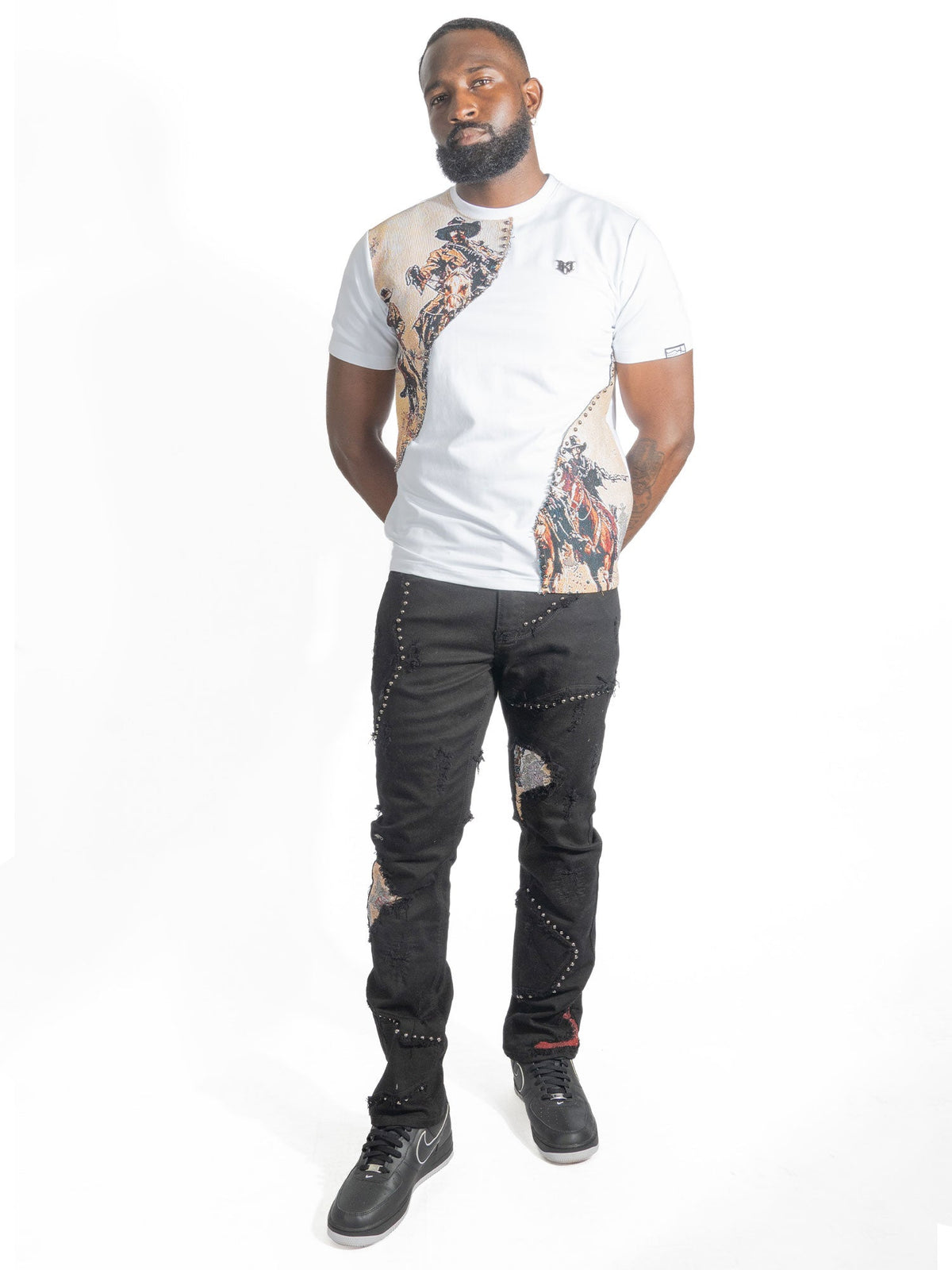 TEEK - Jeans | M1774 Ferdoni Pants - Black JEANS TEEK MJ