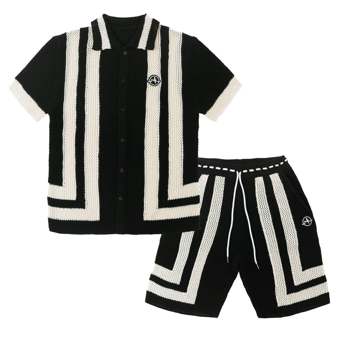 TEEK - M402 Prato Crochet Set - Black SET TEEK MJ BLACK S