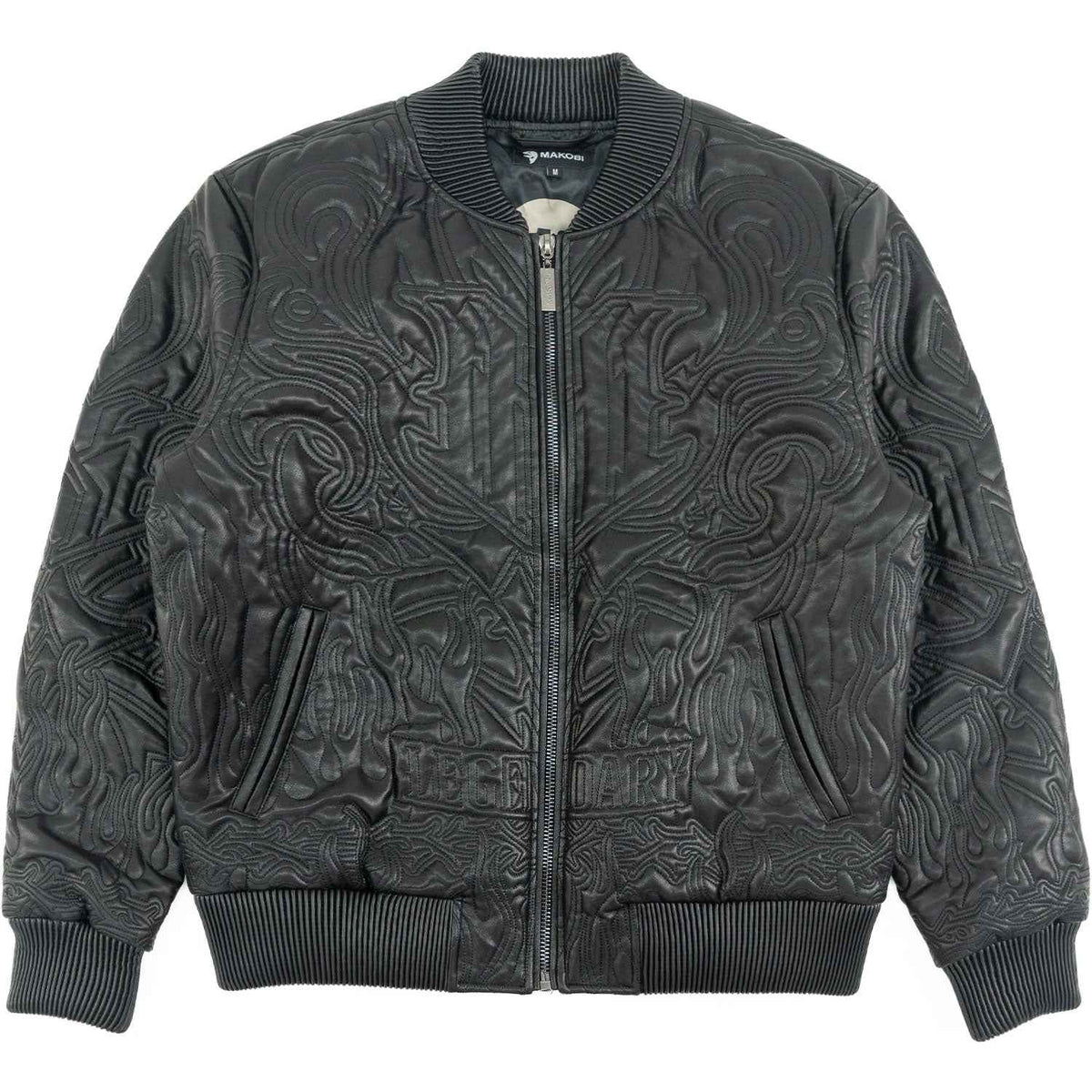 TEEK - Jacket| M4108 Bianco Bomber Jacket - Black JACKET TEEK MJ BLACK M