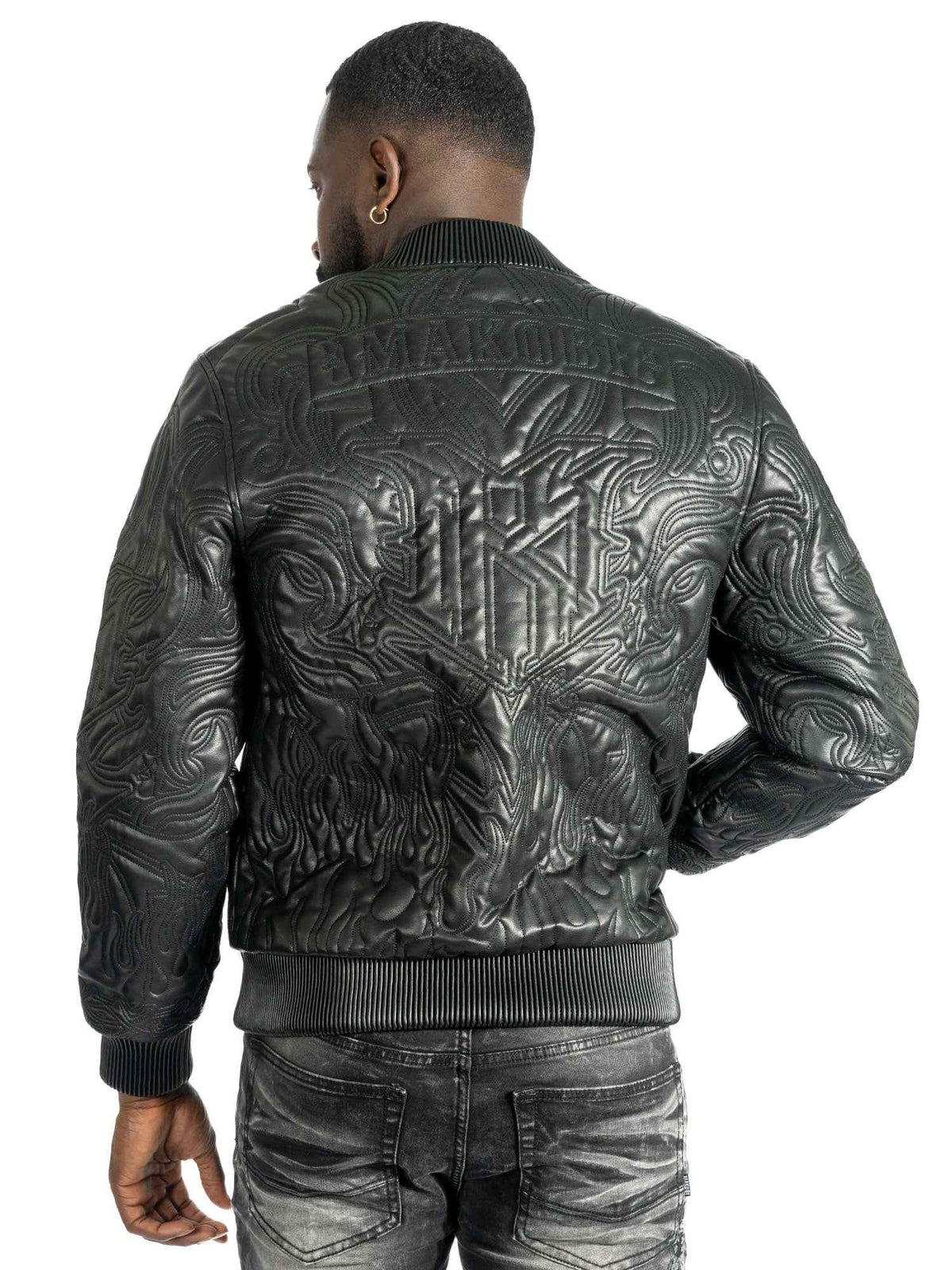 TEEK - Jacket| M4108 Bianco Bomber Jacket - Black JACKET TEEK MJ