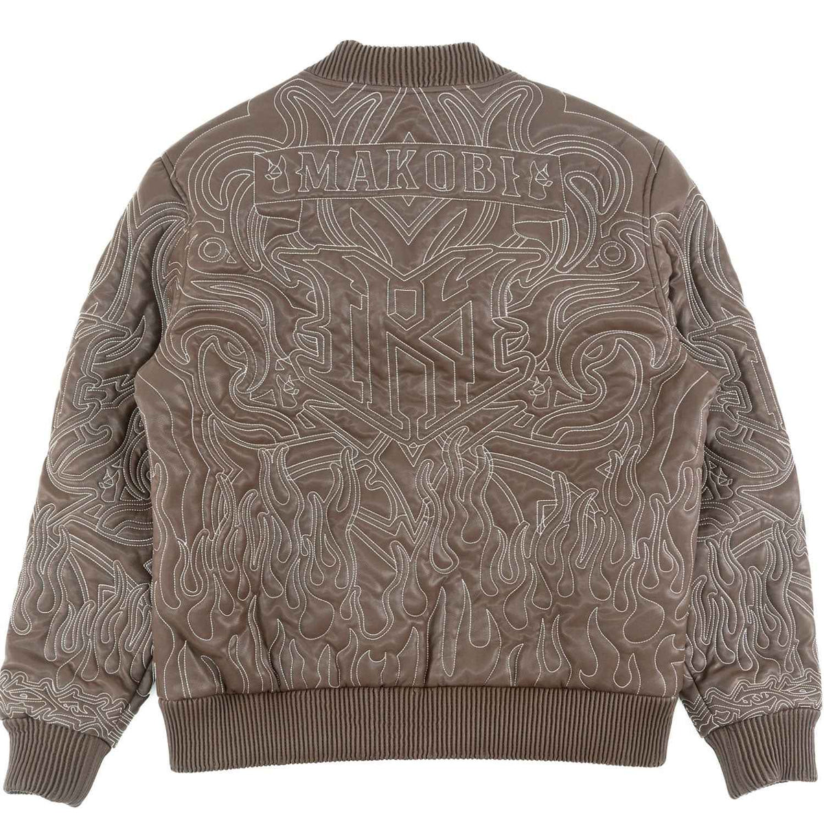 TEEK - Jacket| M4108 Bianco Bomber Jacket - Brown JACKET TEEK MJ