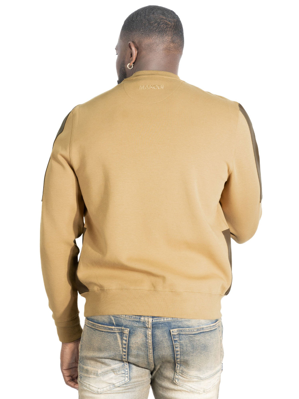 TEEK - Sweatshirt | M4118 Bottega Crewneck - Mocha TOPS TEEK MJ