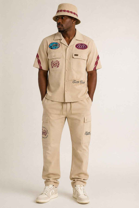 TEEK - M061 Elite Club Twill Bucket Hat - Khaki