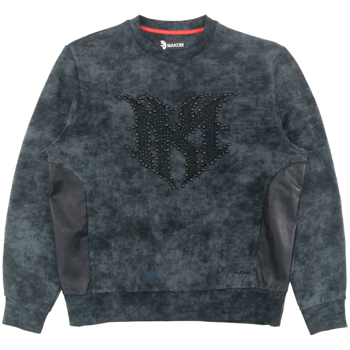 TEEK - Sweatshirt | M4241 Lorenzino Crewneck - Black TOPS TEEK MJ M Black
