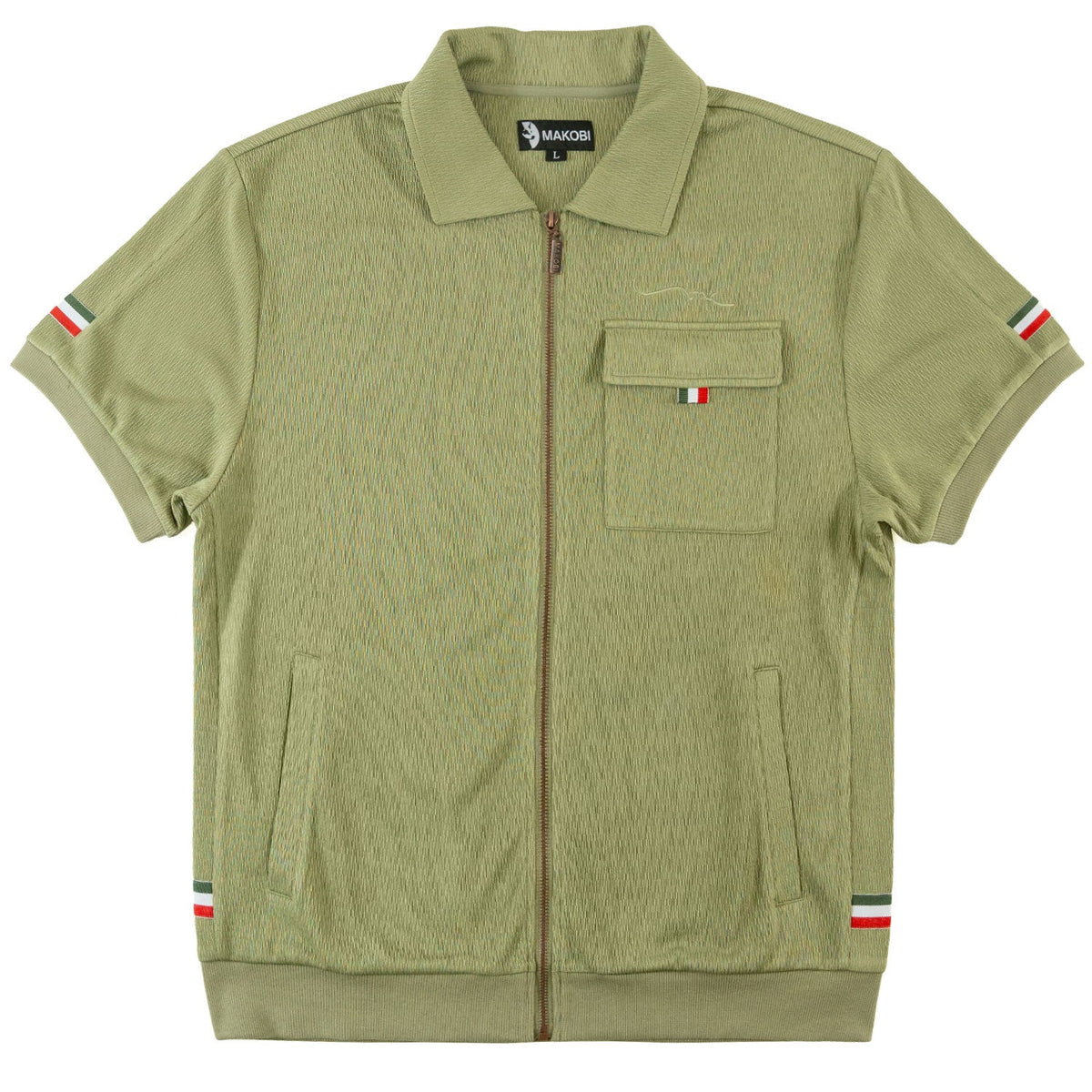 TEEK - M428 Moreli Knit Short Sets - Olive SET TEEK MJ