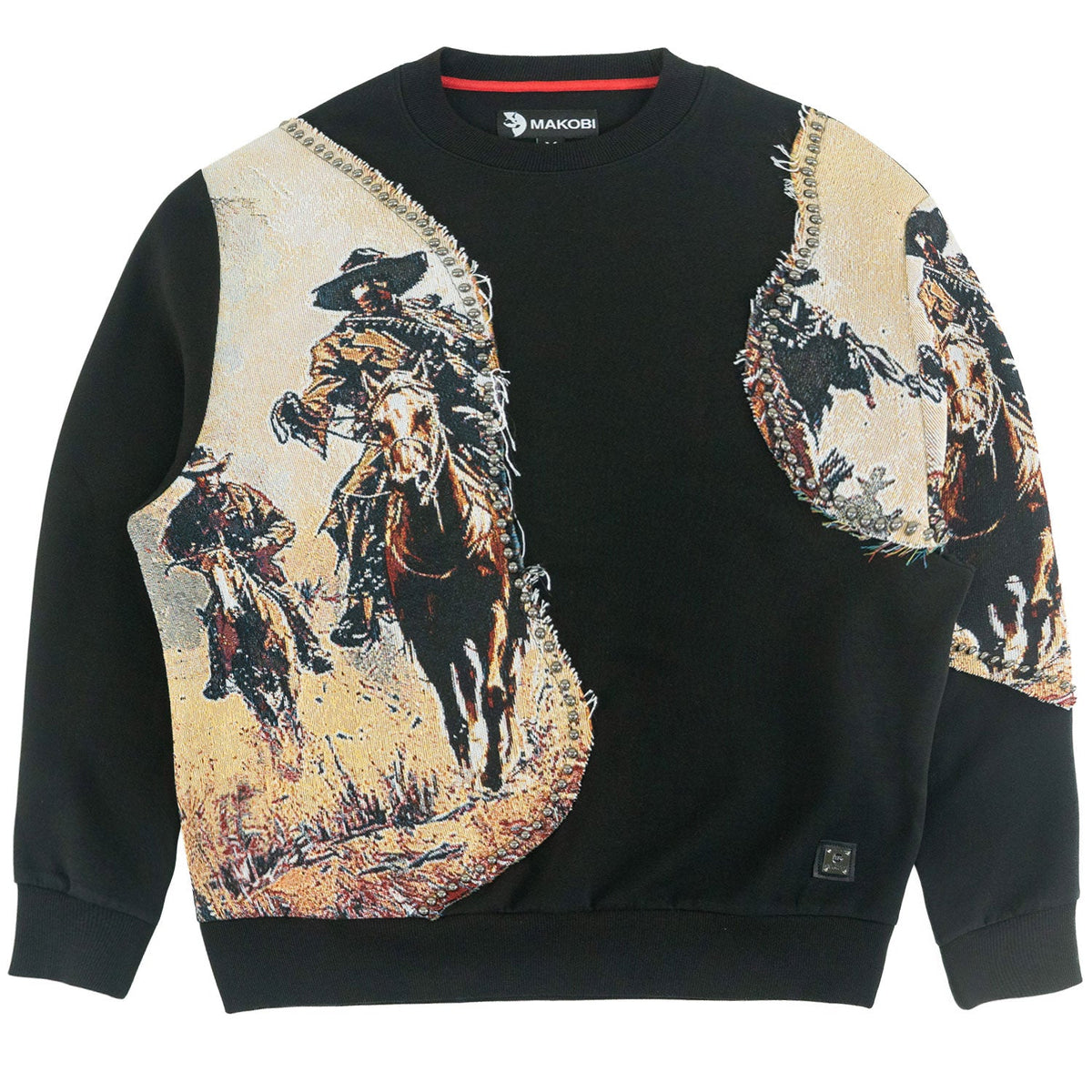 TEEK - Sweatshirt | M4374 Ferdoni Crewneck - Black TOPS TEEK MJ Black M