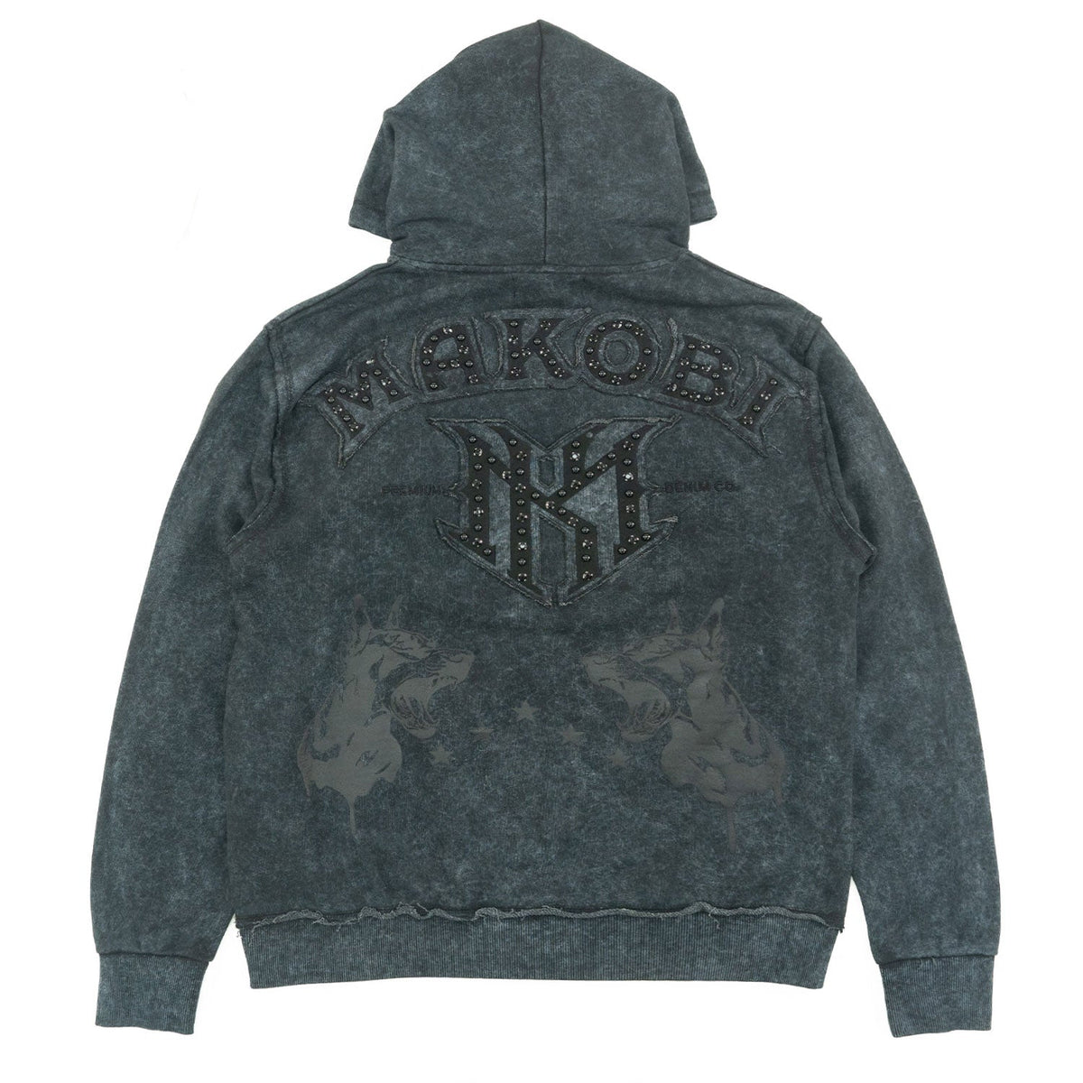 TEEK - Fleece Hoodie | M4557 Sartoni Pull Over - Black TOPS TEEK MJ