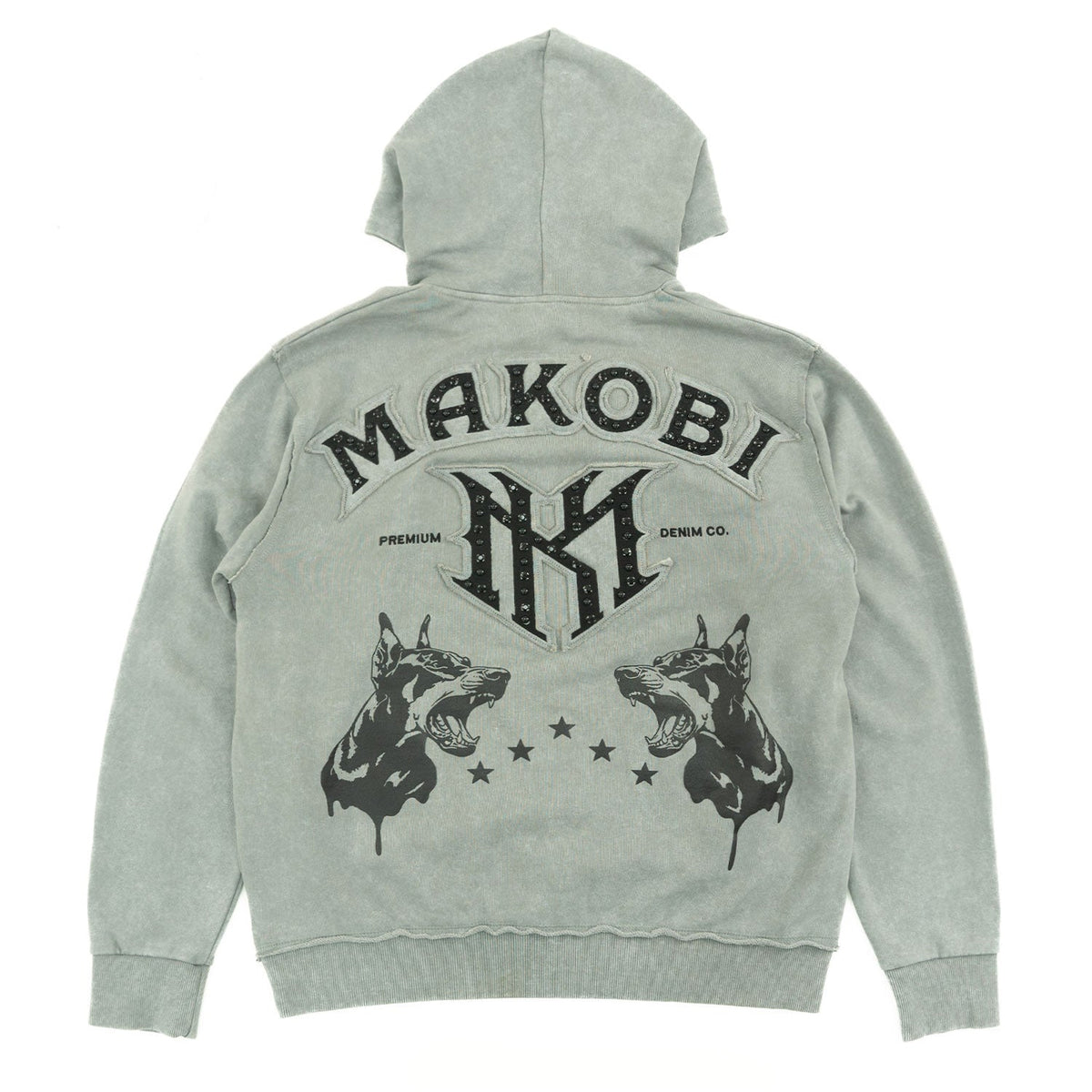 TEEK - Fleece Hoodie | M4557 Sartoni Pull Over - Gray TOPS TEEK MJ M GRAY