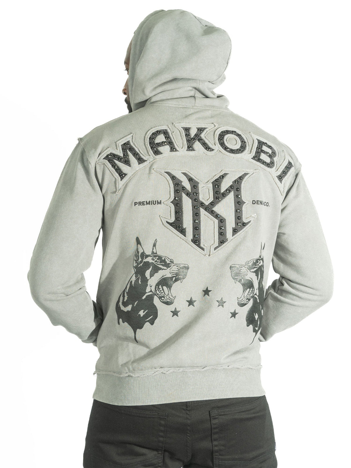 TEEK - Fleece Hoodie | M4557 Sartoni Pull Over - Gray TOPS TEEK MJ