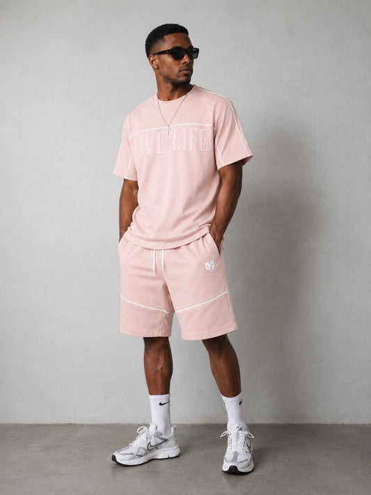 TEEK - M659 Live Life Shorts - Pink SHORTS TEEK MJ PINK M
