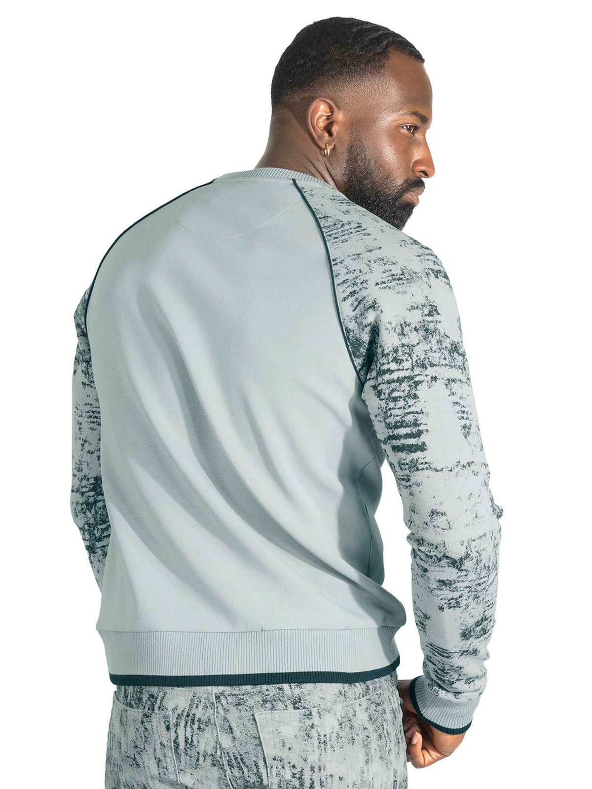 TEEK - Sweatshirt | M4902 Bernardi Crewneck - Gray TOPS TEEK MJ