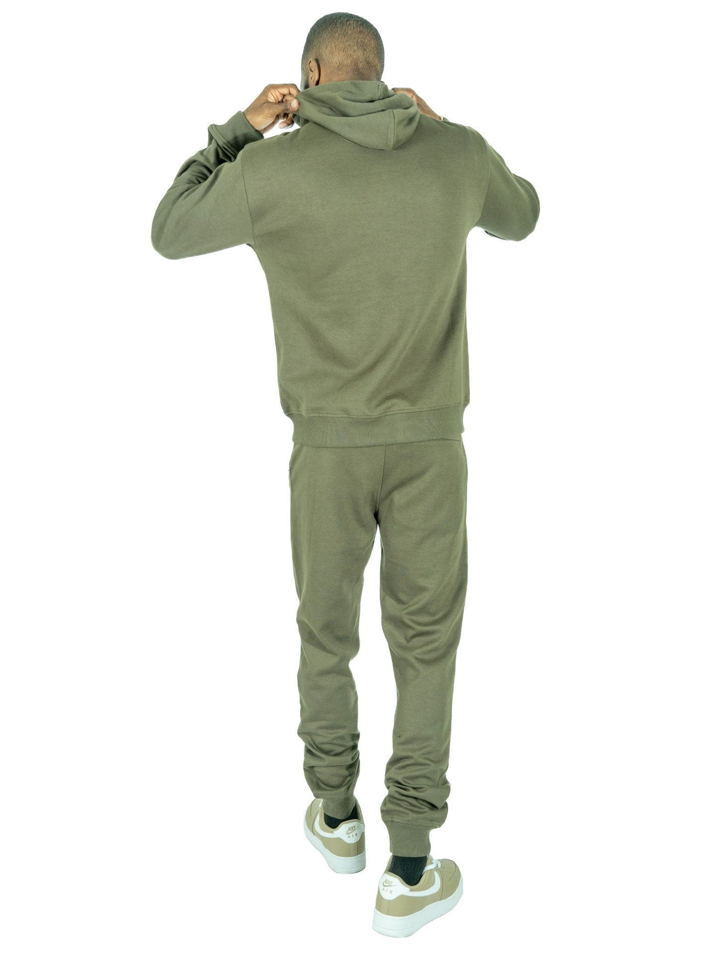 TEEK - M6335 Essential Fleece Jogger Pants - Olive PANTS TEEK MJ