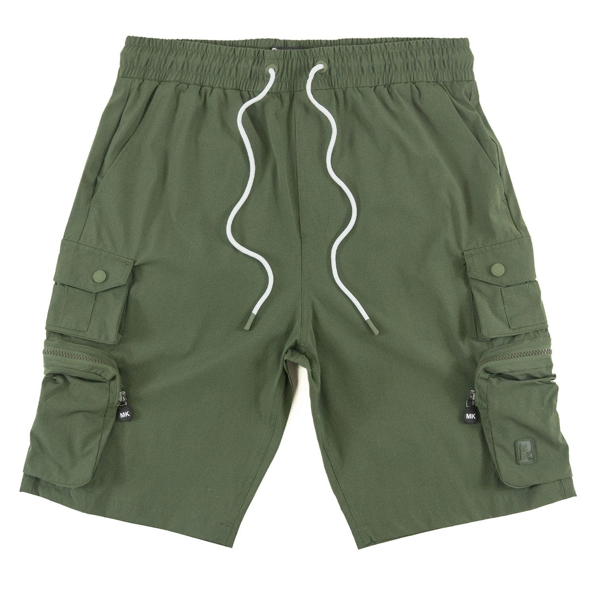 TEEK - M633 Colton Nylon Spandex Cargo Shorts - Dark Olive SHORTS TEEK MJ S DARK OLIVE