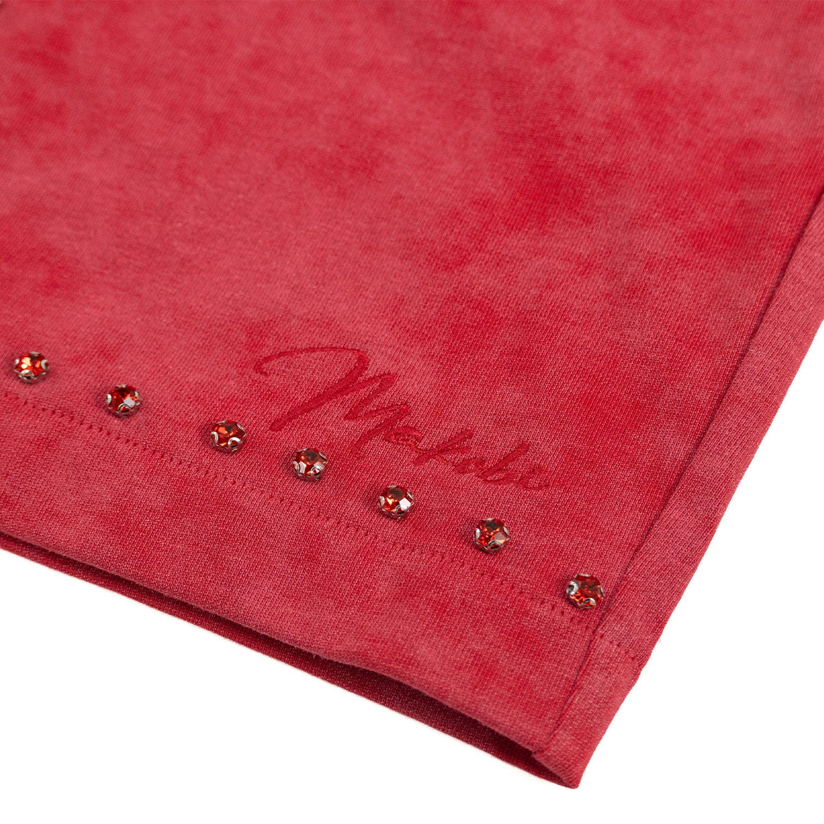M683 Prada Shorts - Red Shorts Makobi Jeans USA