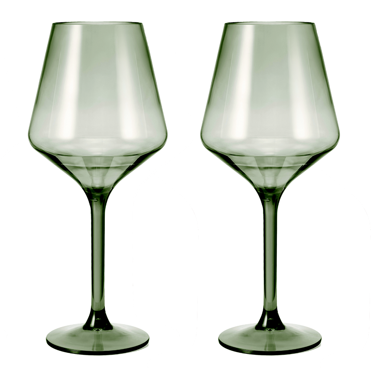 TEEK - Saint Tropez Acrylic Stemmed Wine Glassware Set HOME DECOR TEEK KS