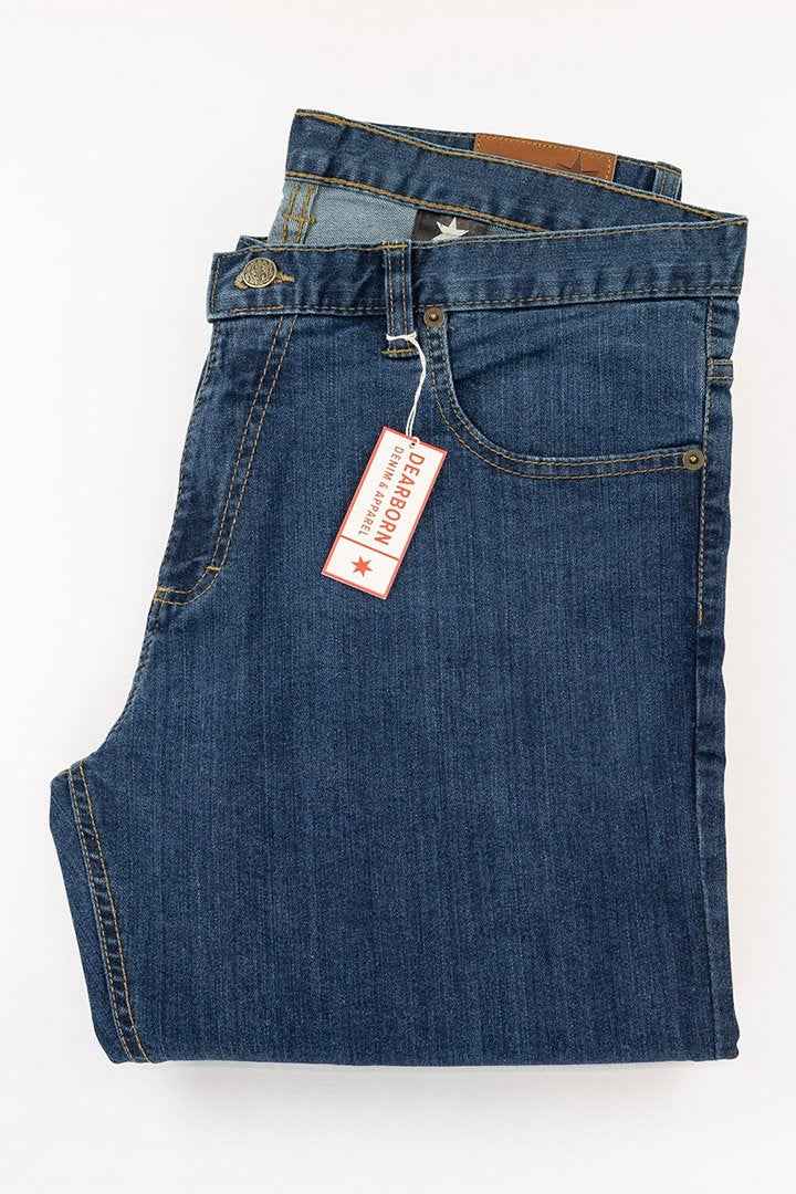 TEEK - Tailored Fit Medium Wash JEANS TEEK DDA