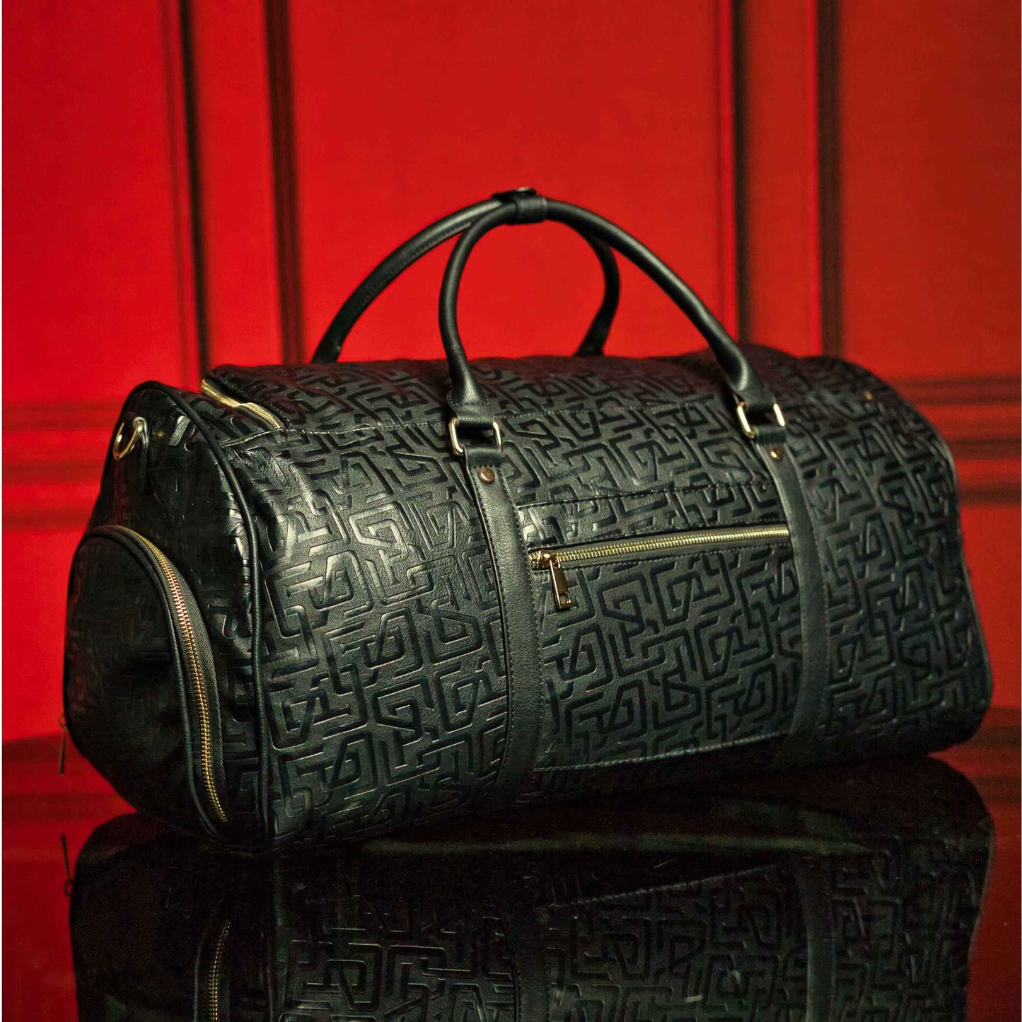 TEEK - Monogram Leather Signature Bag Set (Signature and Duffle) BAG TEEK SP