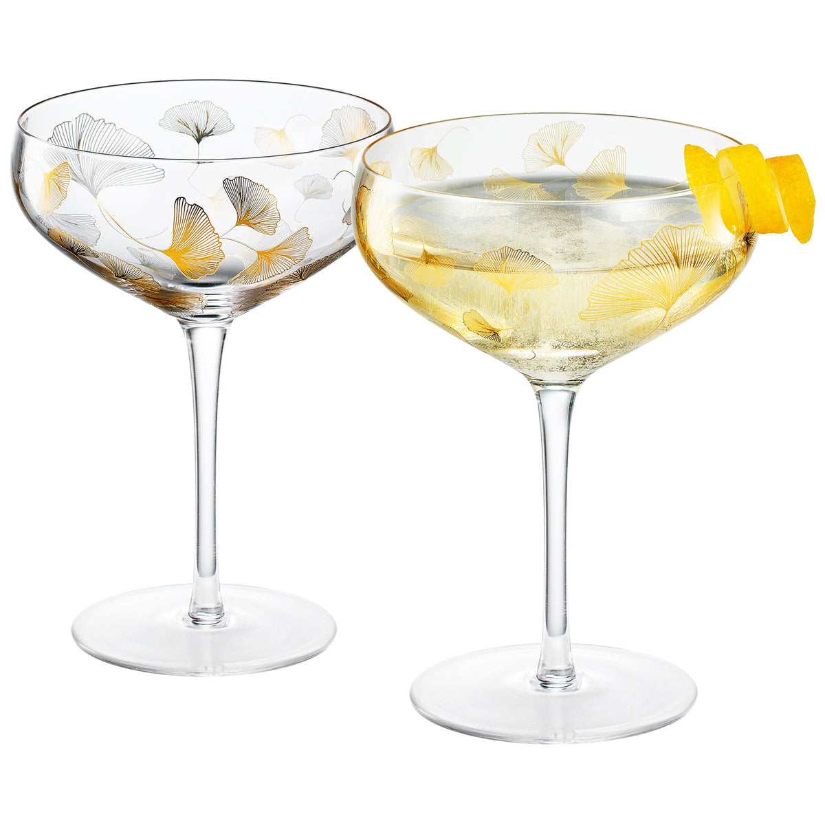 TEEK - Trevi Champagne Coupe Cocktail Glassware Set HOME DECOR TEEK KS