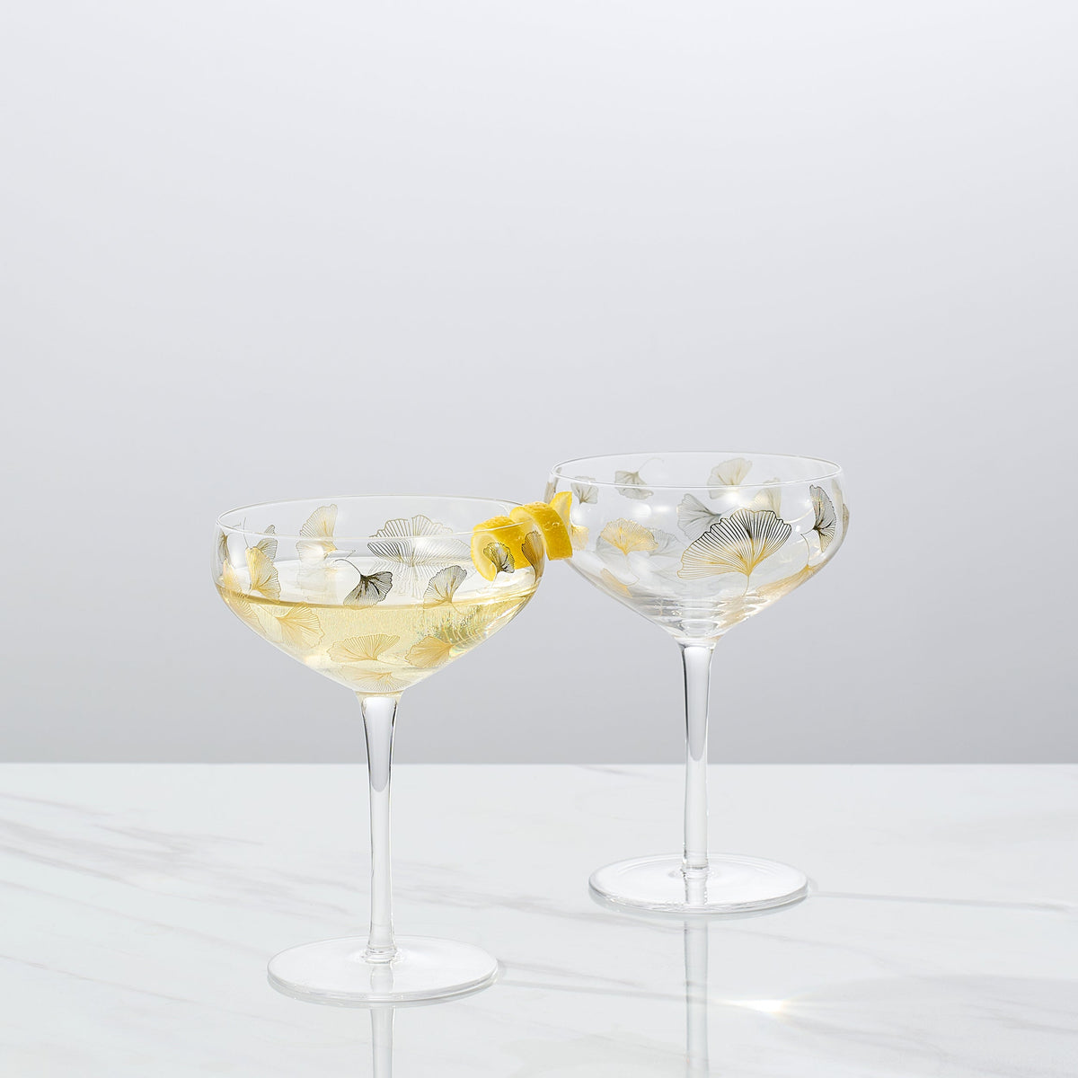 TEEK - Trevi Champagne Coupe Cocktail Glassware Set HOME DECOR TEEK KS