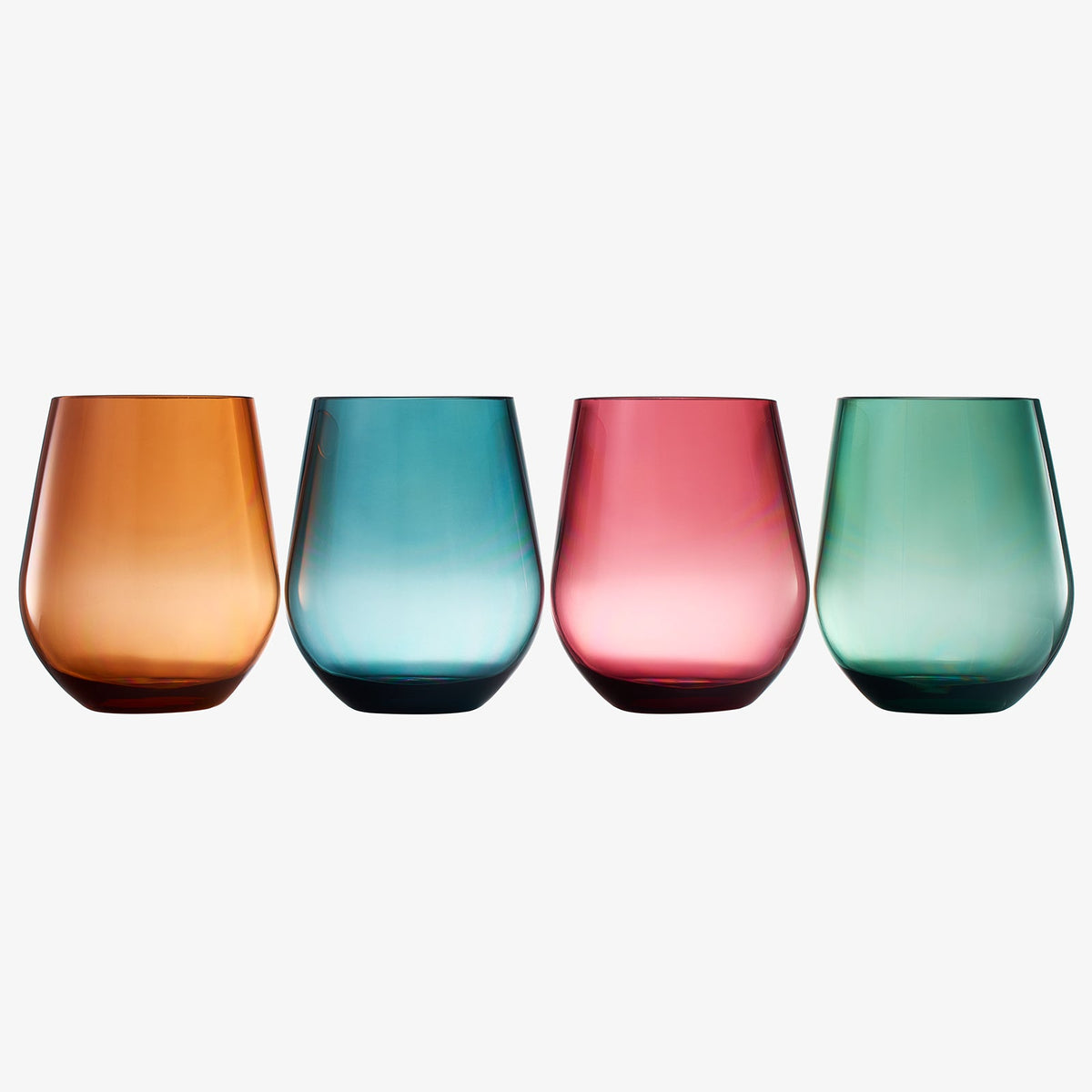 TEEK - Eze Acrylic Stemless Wine Glassware Set HOME DECOR TEEK KS