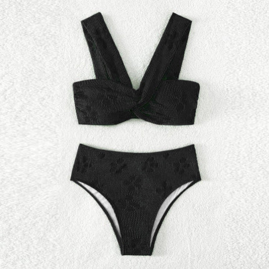 TEEK - Cross Ventilation Bikini SWIMWEAR theteekdotcom S Black