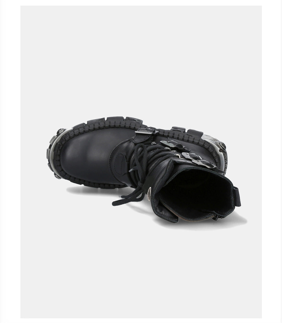 TEEK - Mens Platform Heavy Metal Motorcycle Boots SHOES theteekdotcom