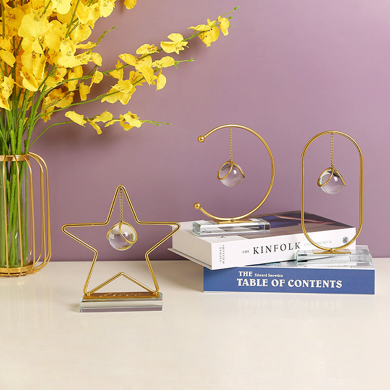 TEEK - Abstract Cabinet Crystal Ball Decor HOME DECOR theteekdotcom