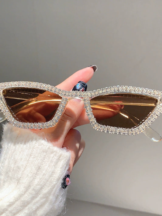 TEEK - Sunshade Sparkle Minimalist Cat Eye Sunglasses EYEGLASSES theteekdotcom