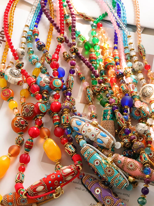 TEEK - Elegant Exotic Thai Amulet Necklace JEWELRY theteekdotcom