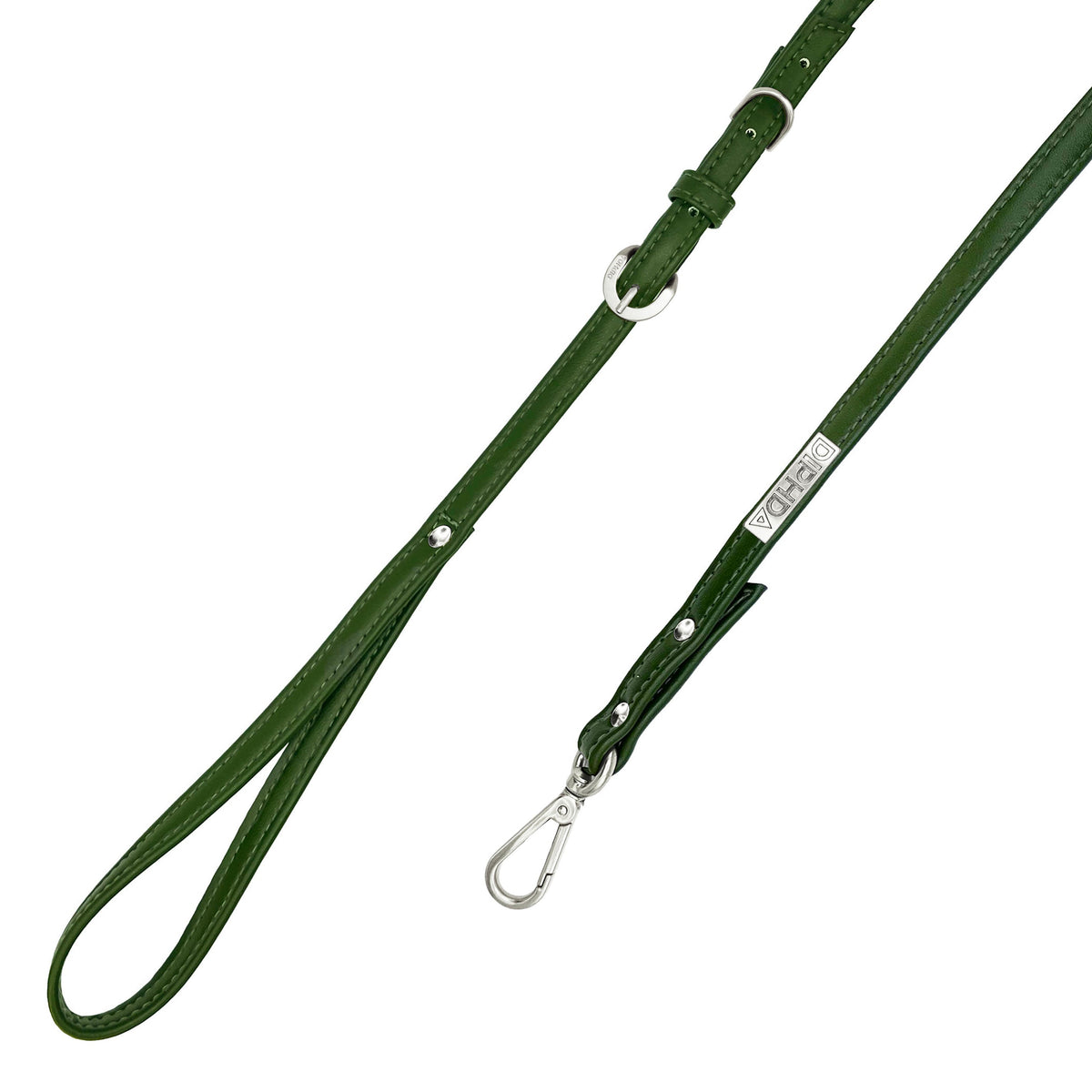 TEEK - Olive Cactus Leash PET SUPPLIES TEEK DIP SMALL Silver Color