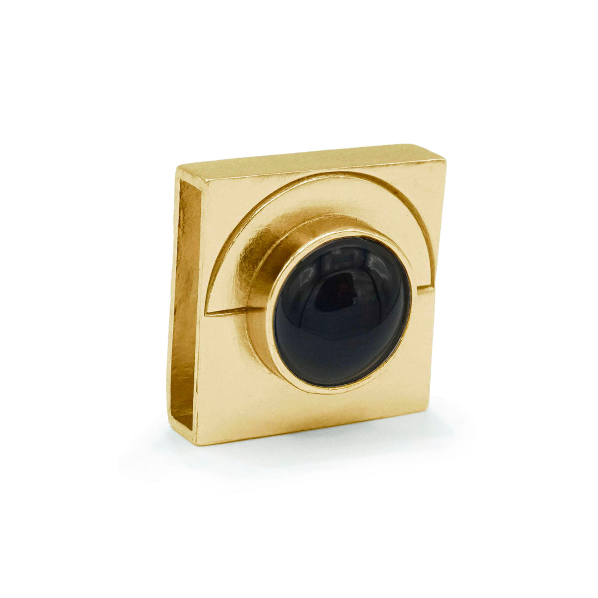 TEEK - Onyx Moon Crystal Charm – Gold or Silver | DIPHDA PET SUPPLIES TEEK DIP S GOLD COLOR