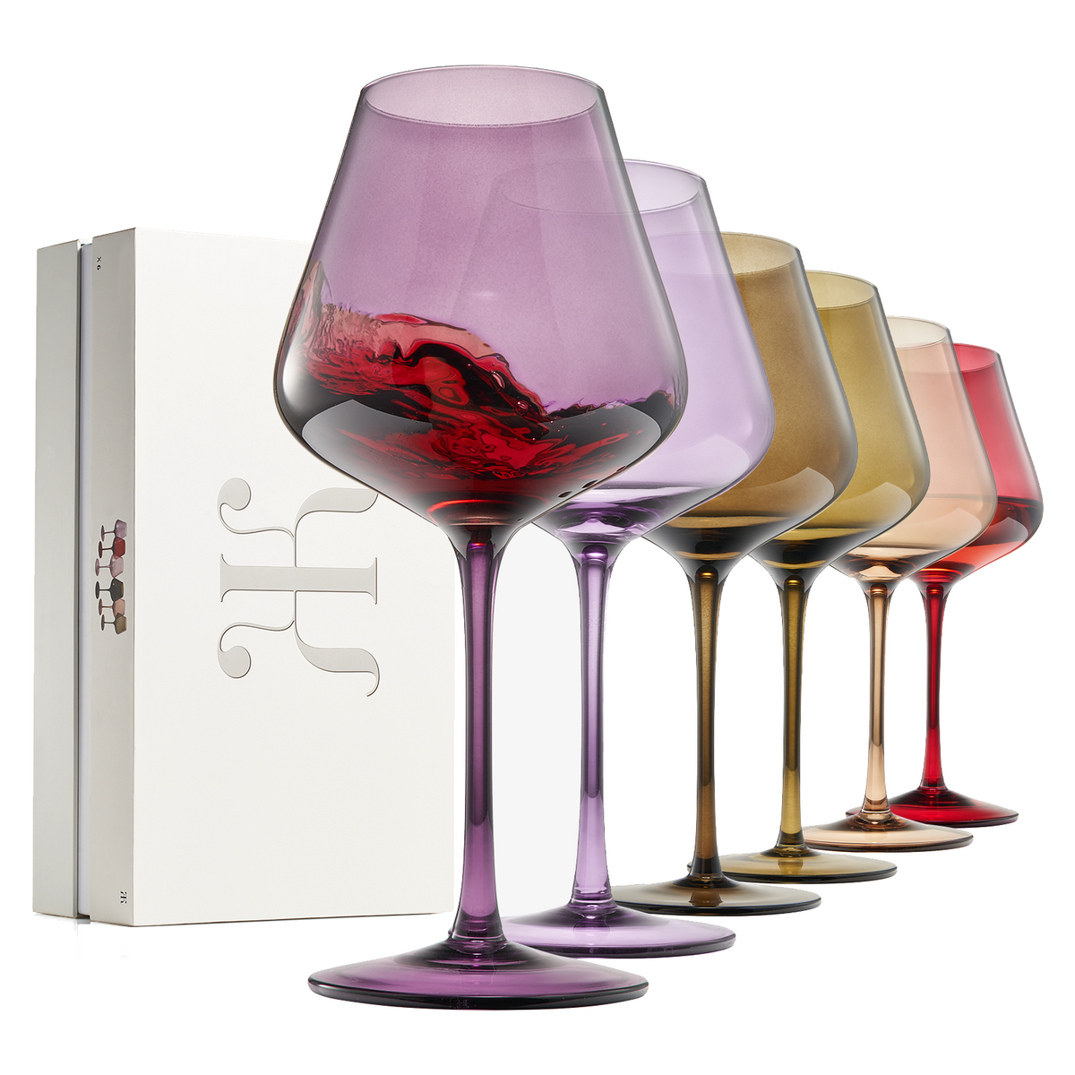 TEEK - Love Stemmed Wine Glassware Set HOME DECOR TEEK KS Terracotta Italy