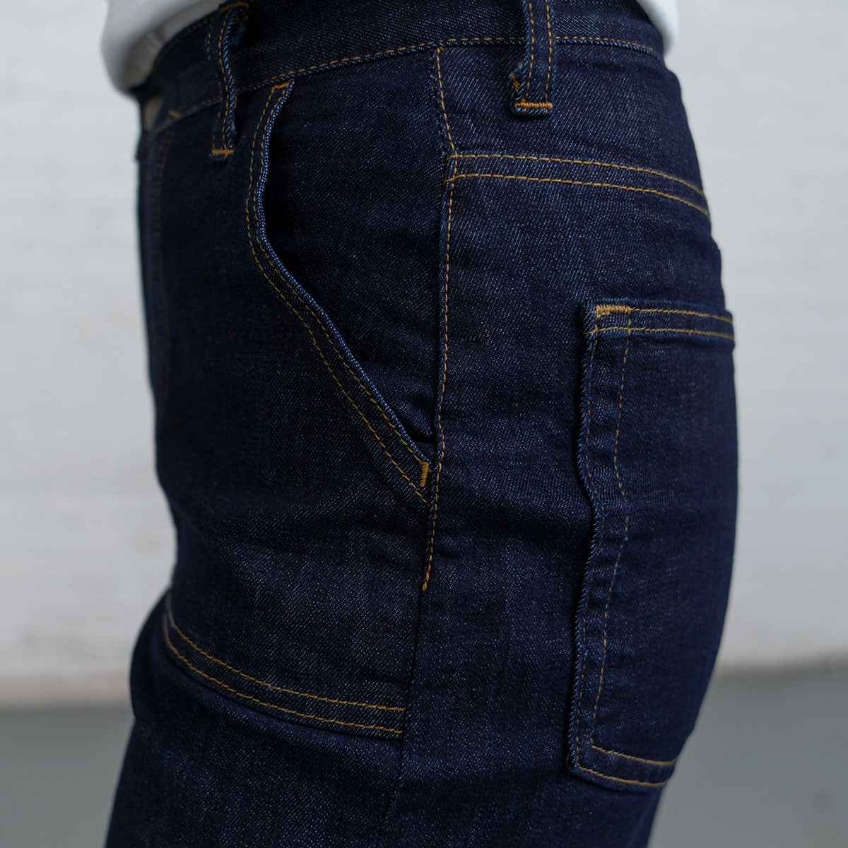 TEEK - Palazzo - Dark Wash Stretch JEANS TEEK DDA