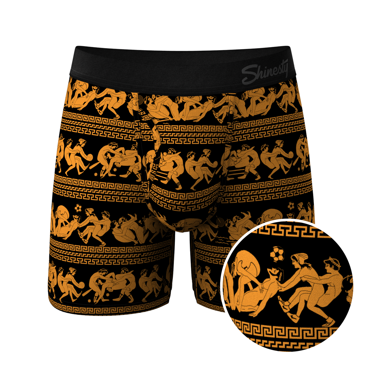 TEEK - The Ancient Twister | Ancient Vase Orgy Ball Hammock® Pouch Underwear With Fly UNDERWEAR TEEK SH
