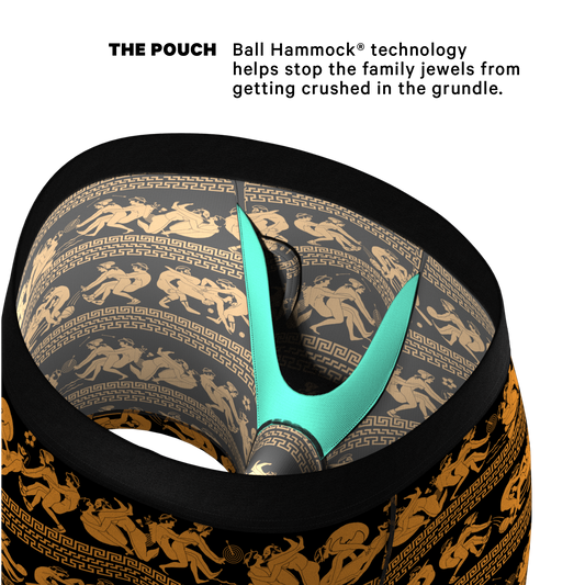 TEEK - The Ancient Twister | Ancient Vase Orgy Ball Hammock® Pouch Underwear With Fly UNDERWEAR TEEK SH
