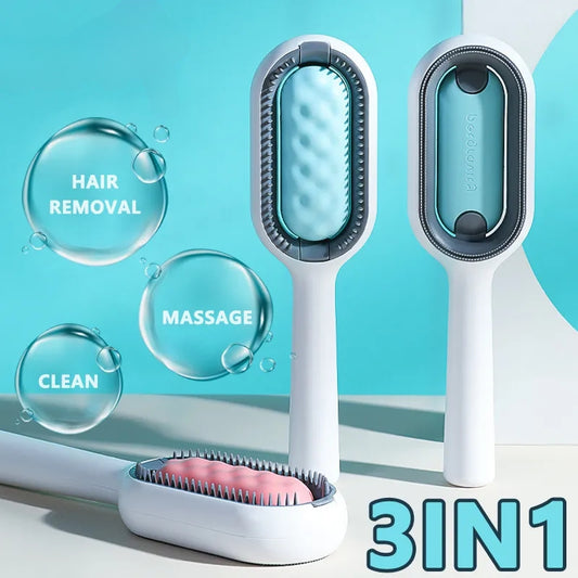 TEEK - 3-in-1 Cat Hair Remover Brush PET SUPPLIES theteekdotcom