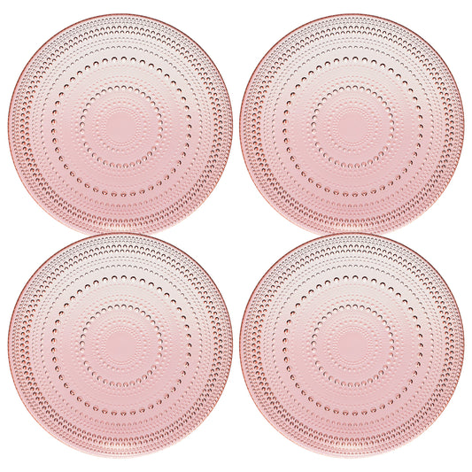 TEEK - Blush Glass Plate Set HOME DECOR TEEK KS