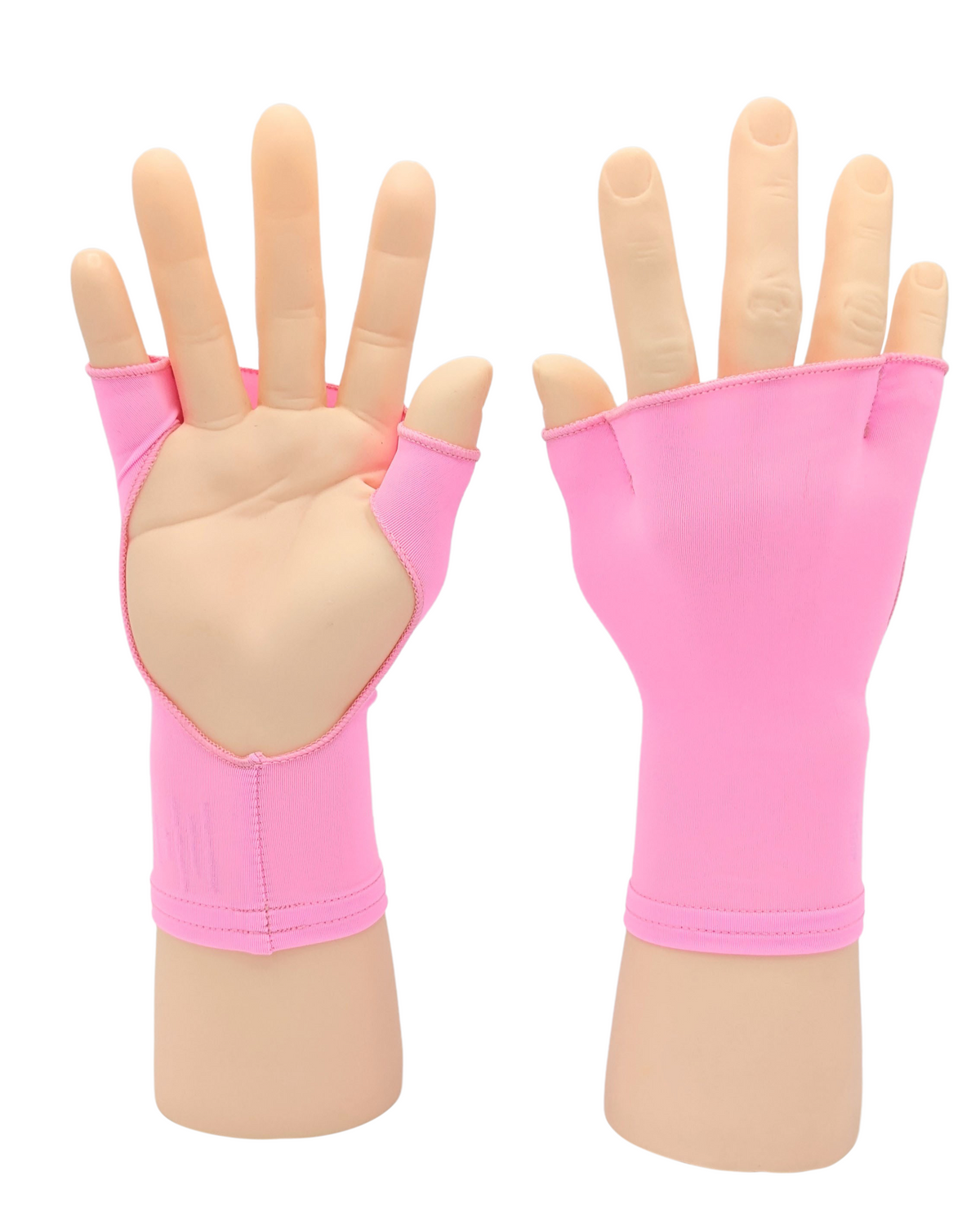 TEEK - PalmFree™ Sun Gloves - Pink Splash - UPF 50+ GLOVES TEEK PFS M/L (1) Left (1) Right