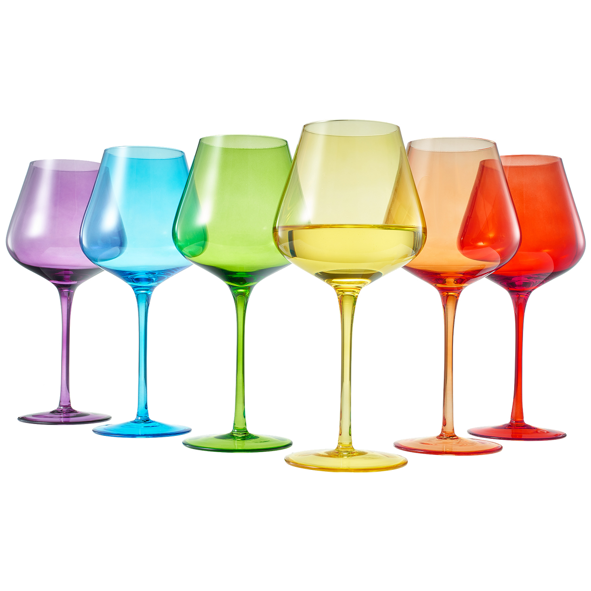TEEK - Stagioni Stemmed Wine Glassware Set | Pride HOME DECOR TEEK KS