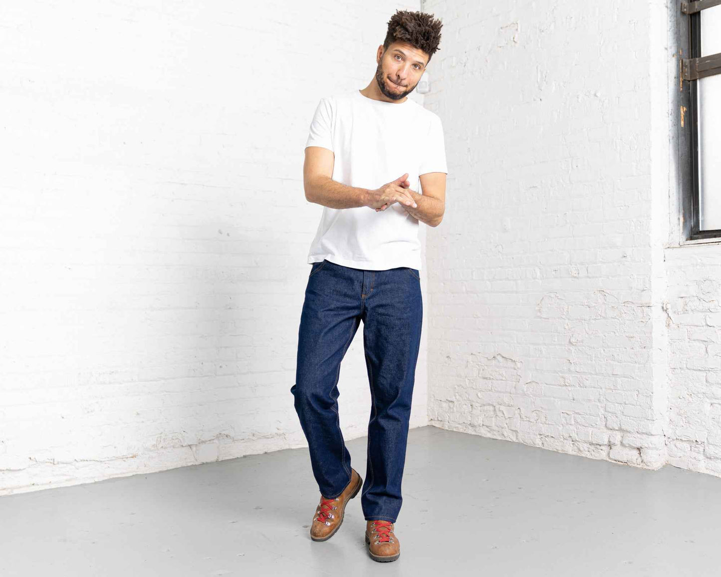 TEEK - 100% Cotton Relaxed Fit Dark Wash JEANS TEEK DDA