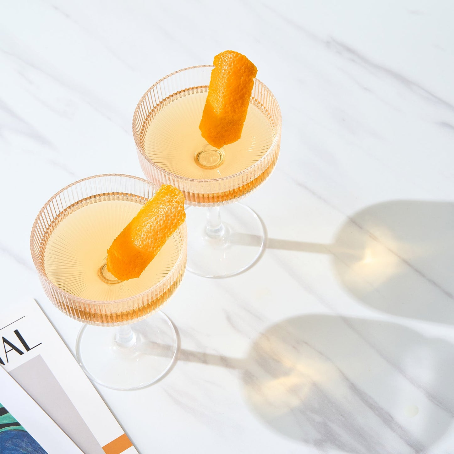 TEEK - Barcelona Acrylic Champagne Coupe Cocktail Glassware Set HOME DECOR TEEK KS